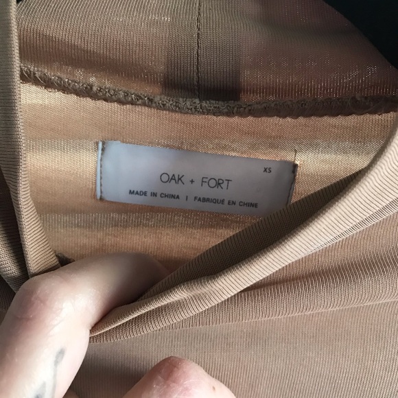 Oak and fort short sleeve mock neck - Picture 2 of 2